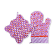 Color Printed Oven Mitt