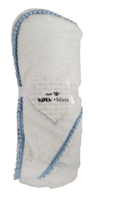 Pom Trim Hooded Towel