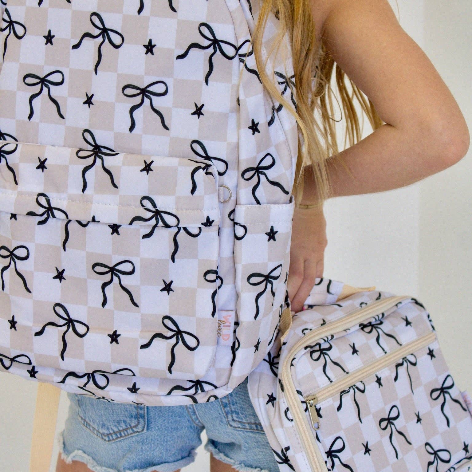 Printed Backpack and Lunchbox Set