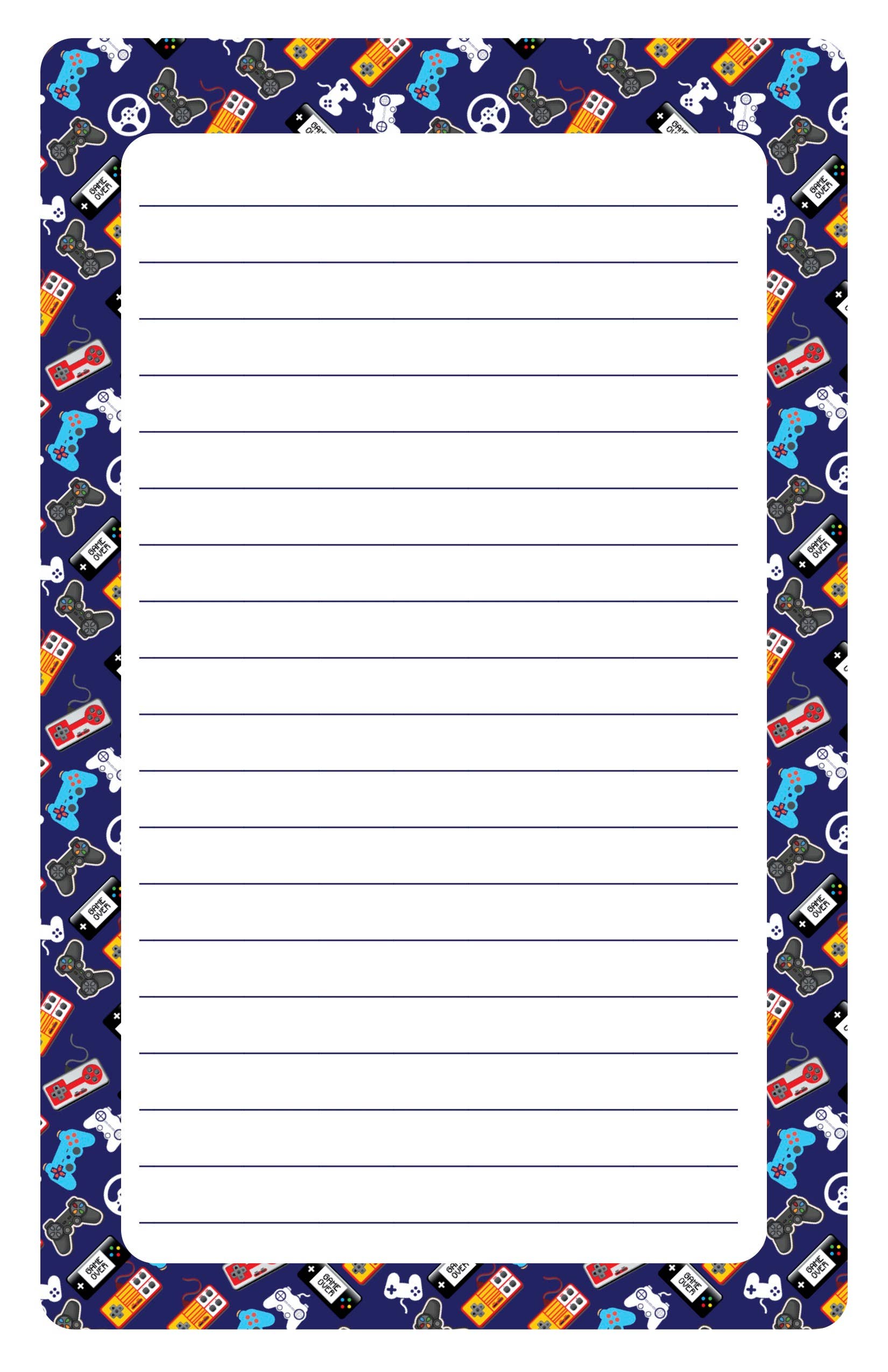 Camp Notepad and Envelopes