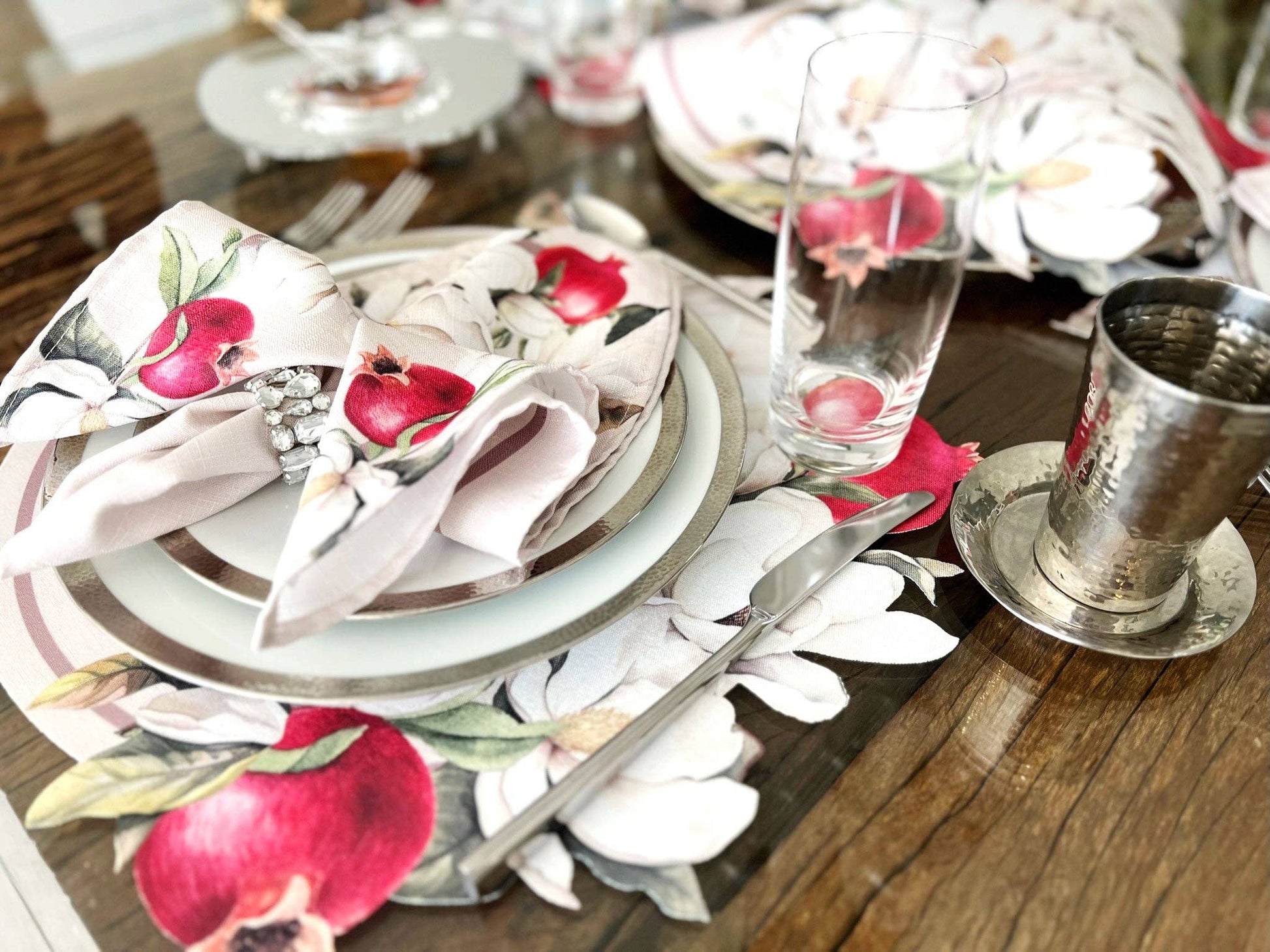 Pomegranate Napkins