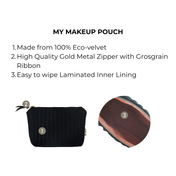 My Makeup Velvet Pouch