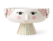 Eva 9.4" Ceramic Decorative Bowl on Stand