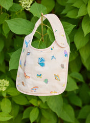 Muslin and Terry Bib