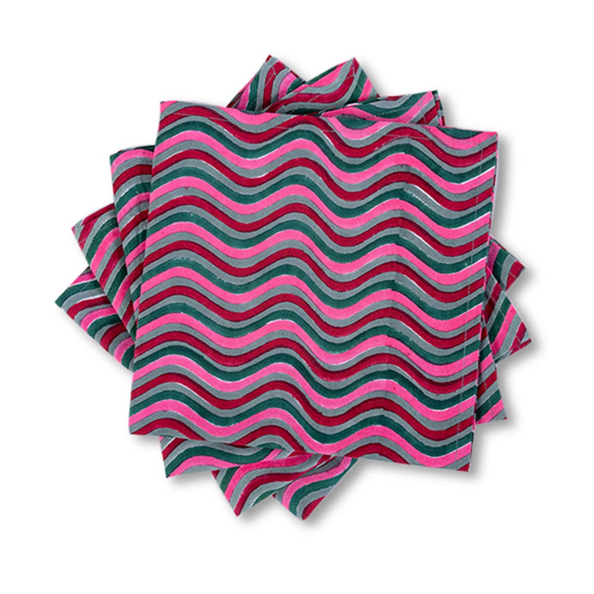 Block Print Napkins | 4