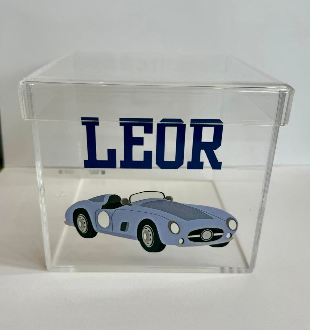 Clear Acrylic Box W/ Lid