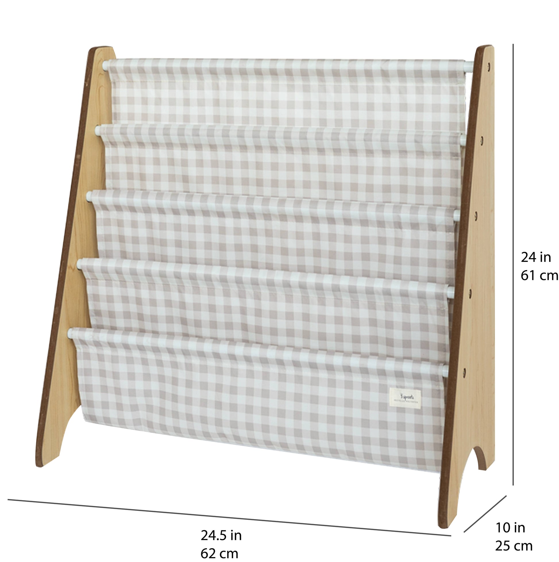 Gingham Kids Bookcase