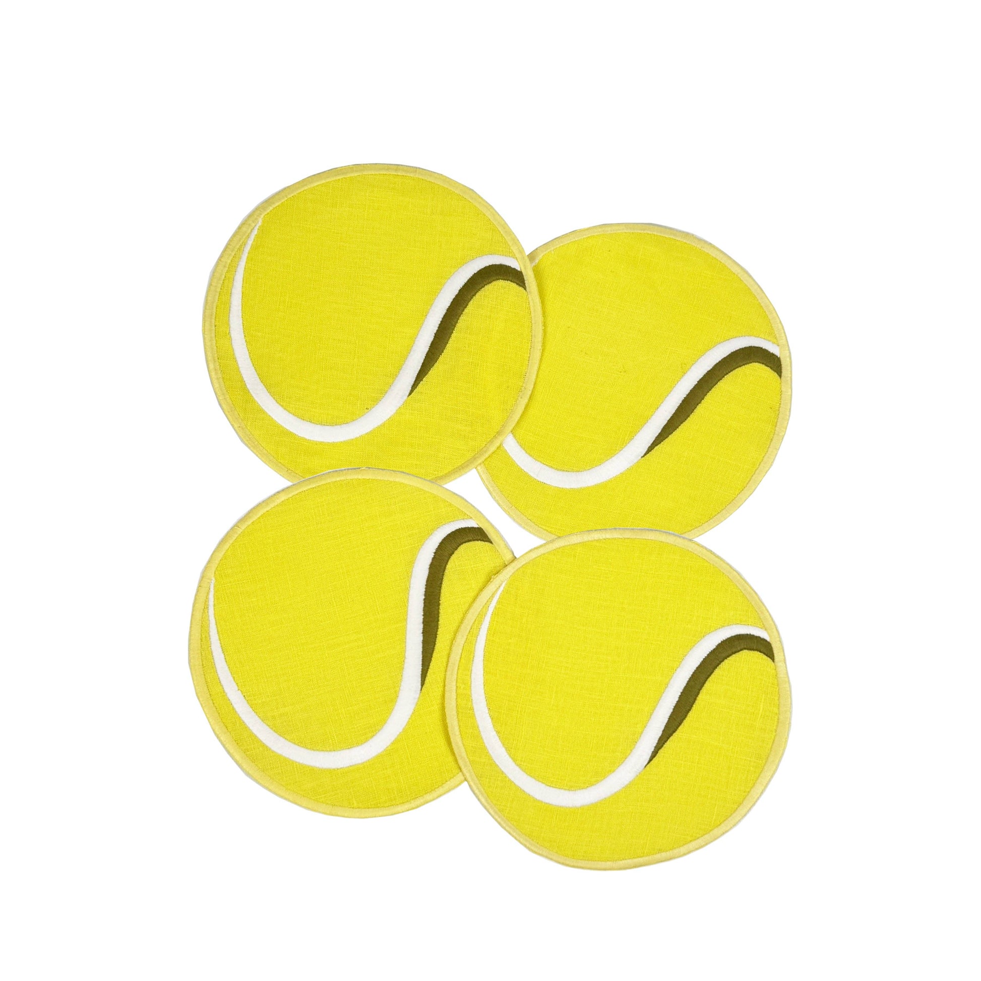 Tennis Ball Cocktail Napkins