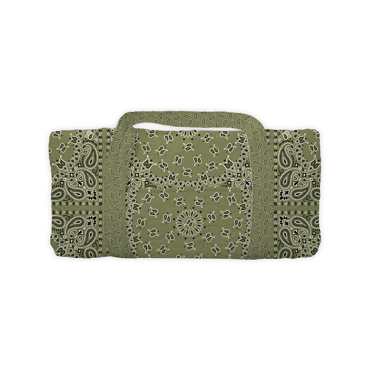 Quilted Weekender Duffel Bag