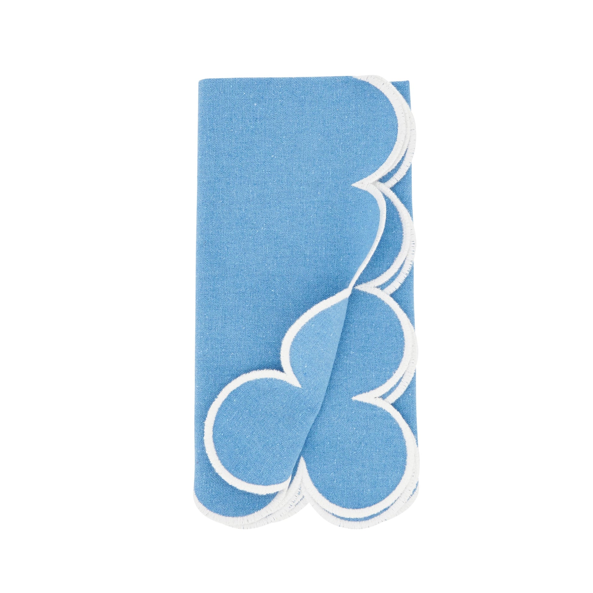 Scalloped Hem Napkin | Set of 4