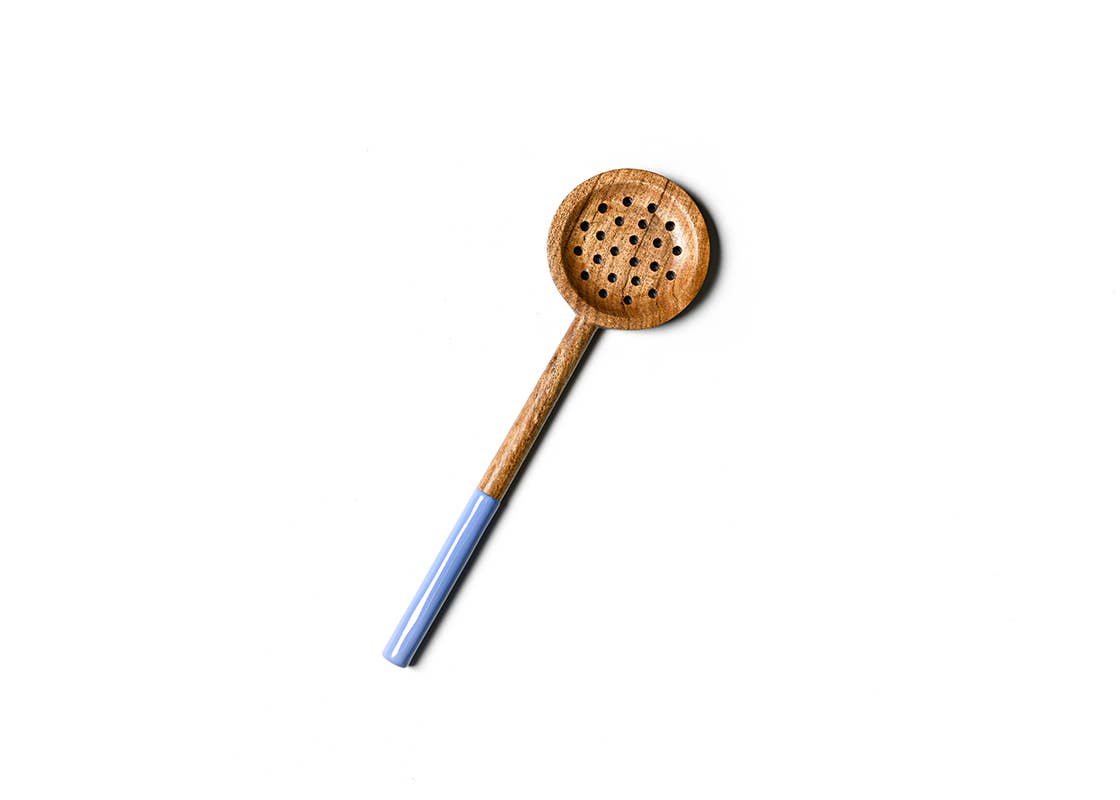Wooden Spoon with Enamel Handle