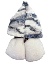 Plush Minky Hooded Towel