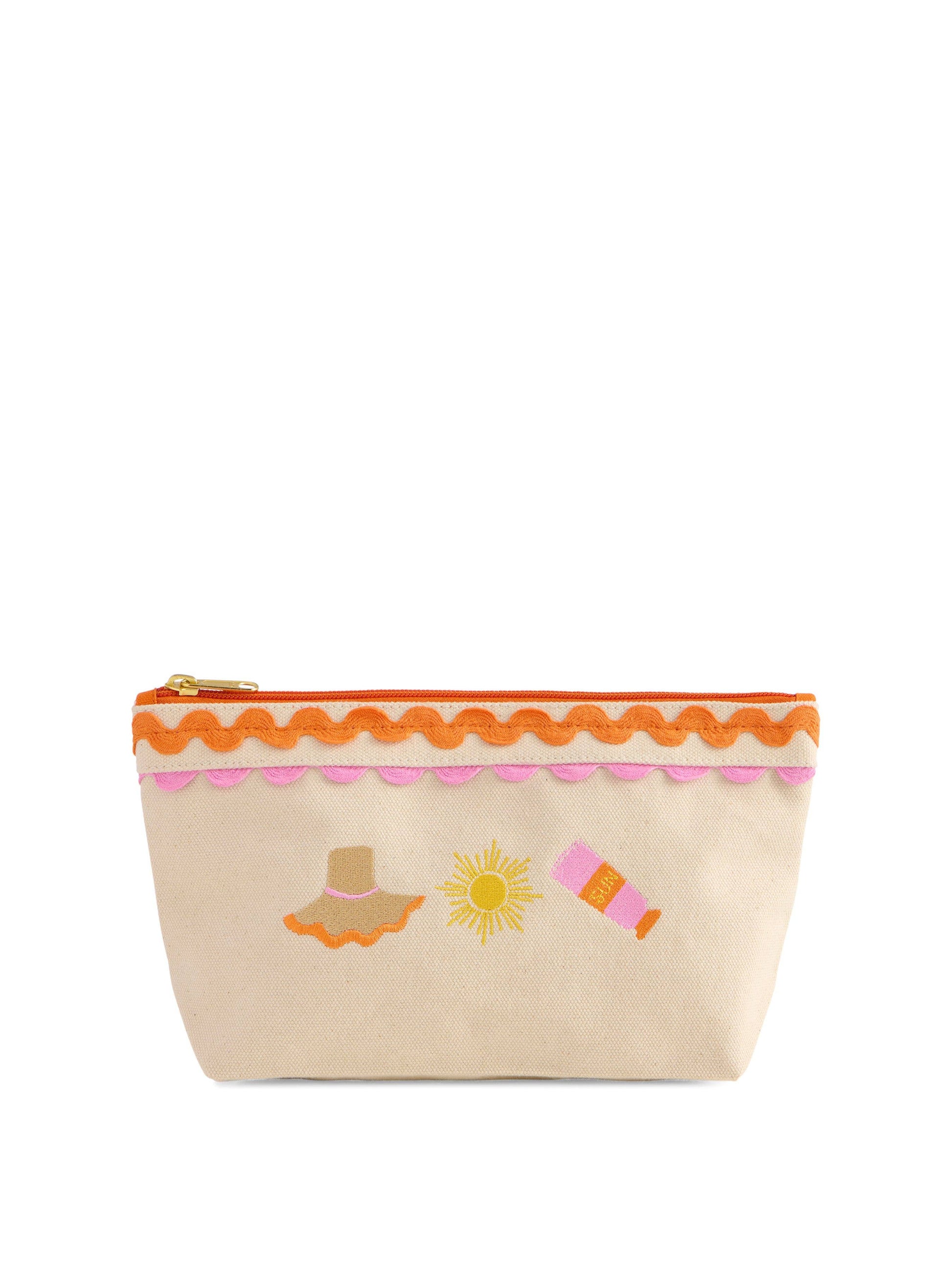 Ric Rac Zip Pouch