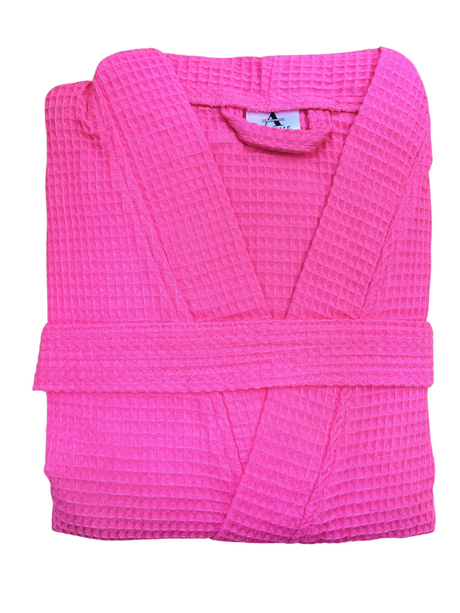 Short Kimono Waffle Robe