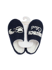 "BRUNCH CLUB" SLIPPERS