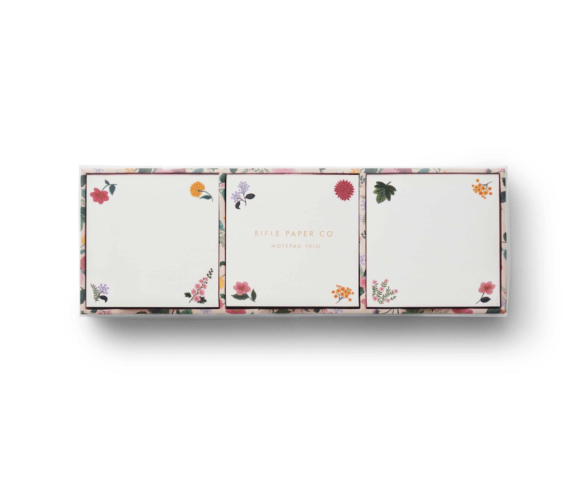 Dahlia Notepad Trio