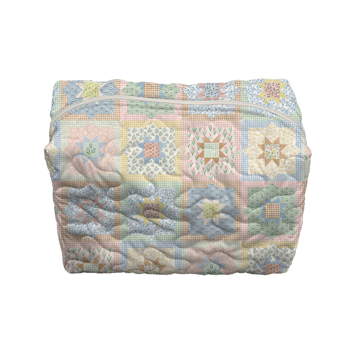 Quilted Makeup Bag