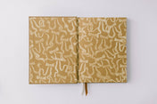 Foil Bow Bookcloth Hardcover Notebook