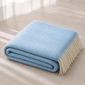 Woven Herringbone Throw Blanket