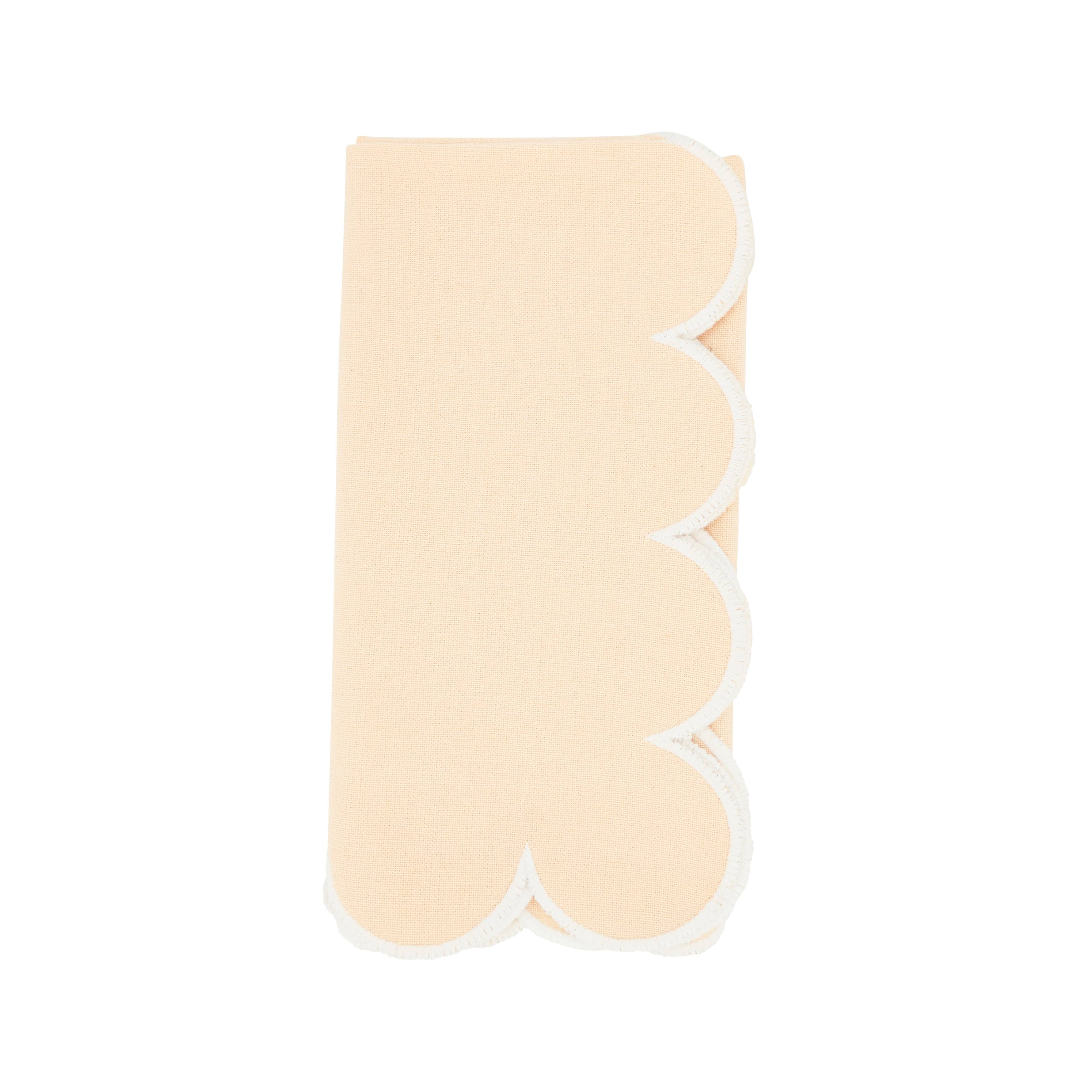 Scalloped Hem Napkin | Set of 4