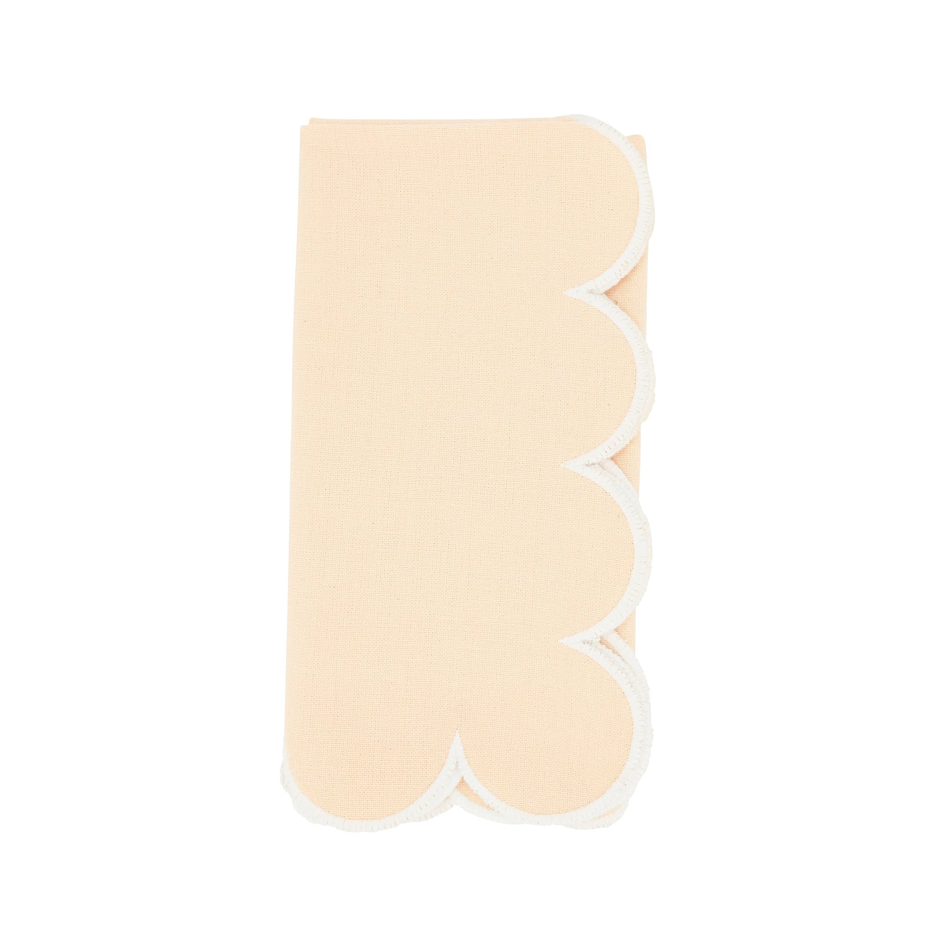 Scalloped Hem Napkin | Set of 4