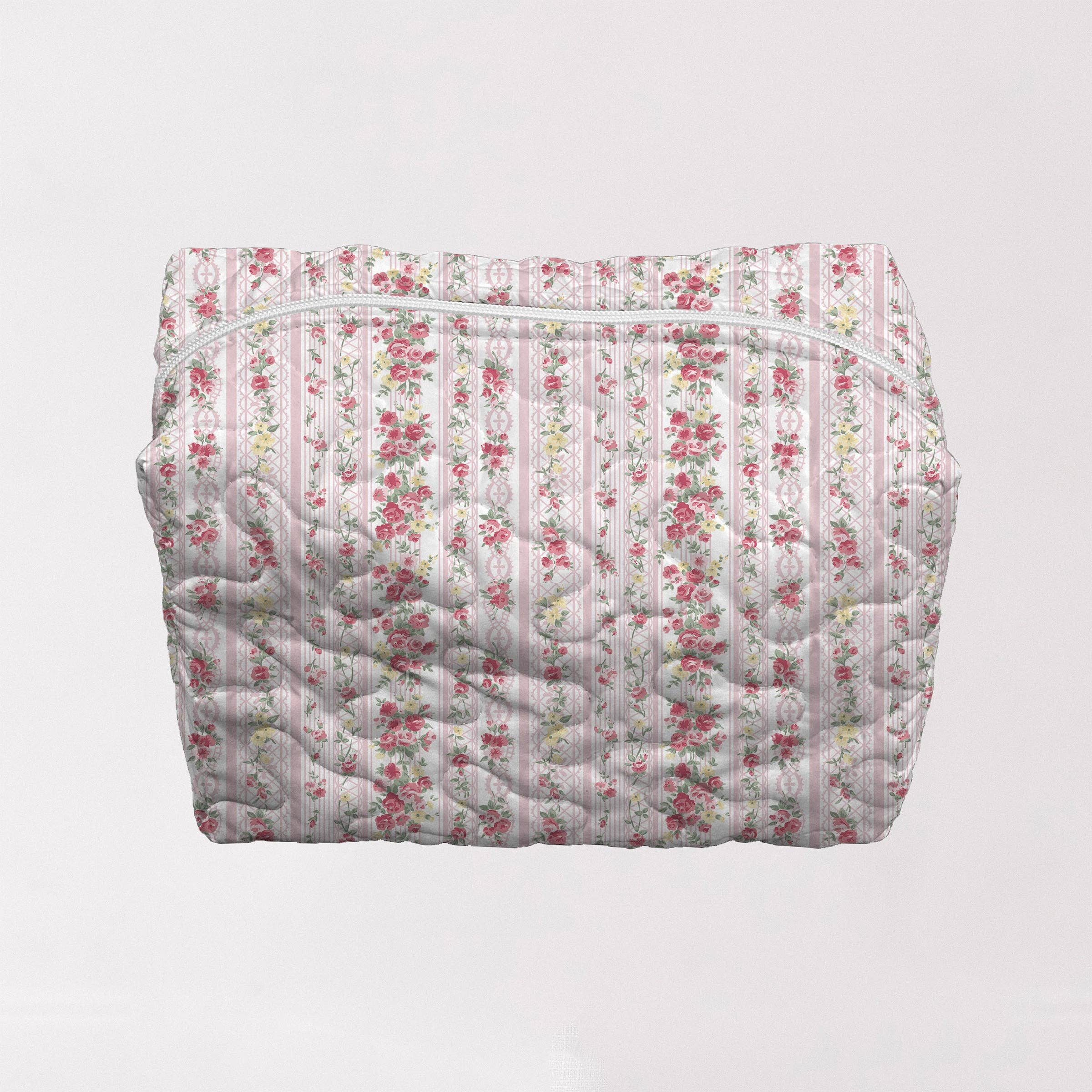 Quilted Makeup Bag