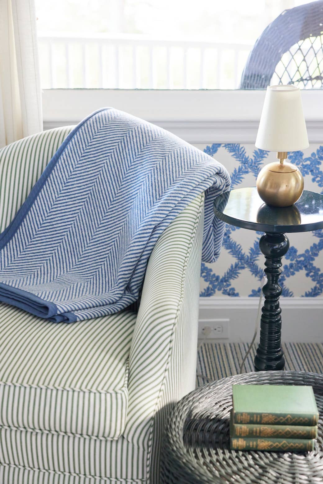 Jacquard Herringbone Blanket
