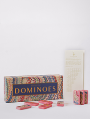 Marbled Colors Domino Set