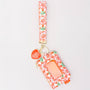 Pink Floral Zip Wrislet