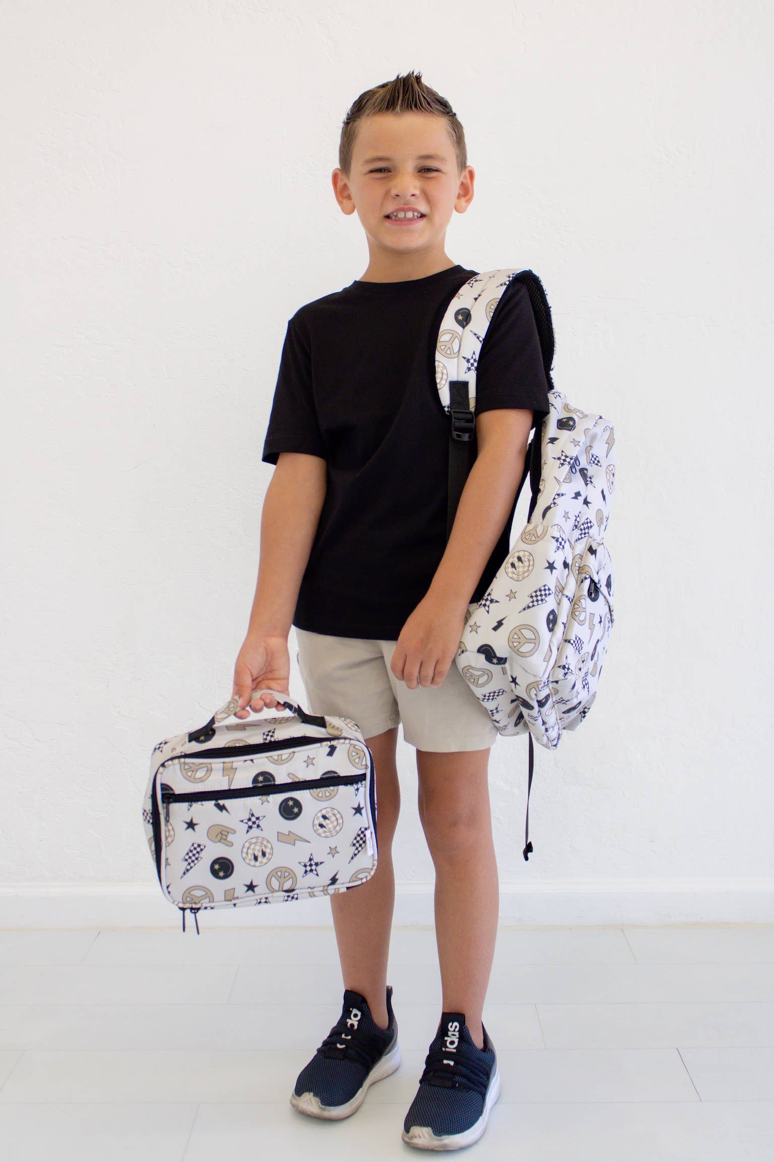 Printed Backpack and Lunchbox Set