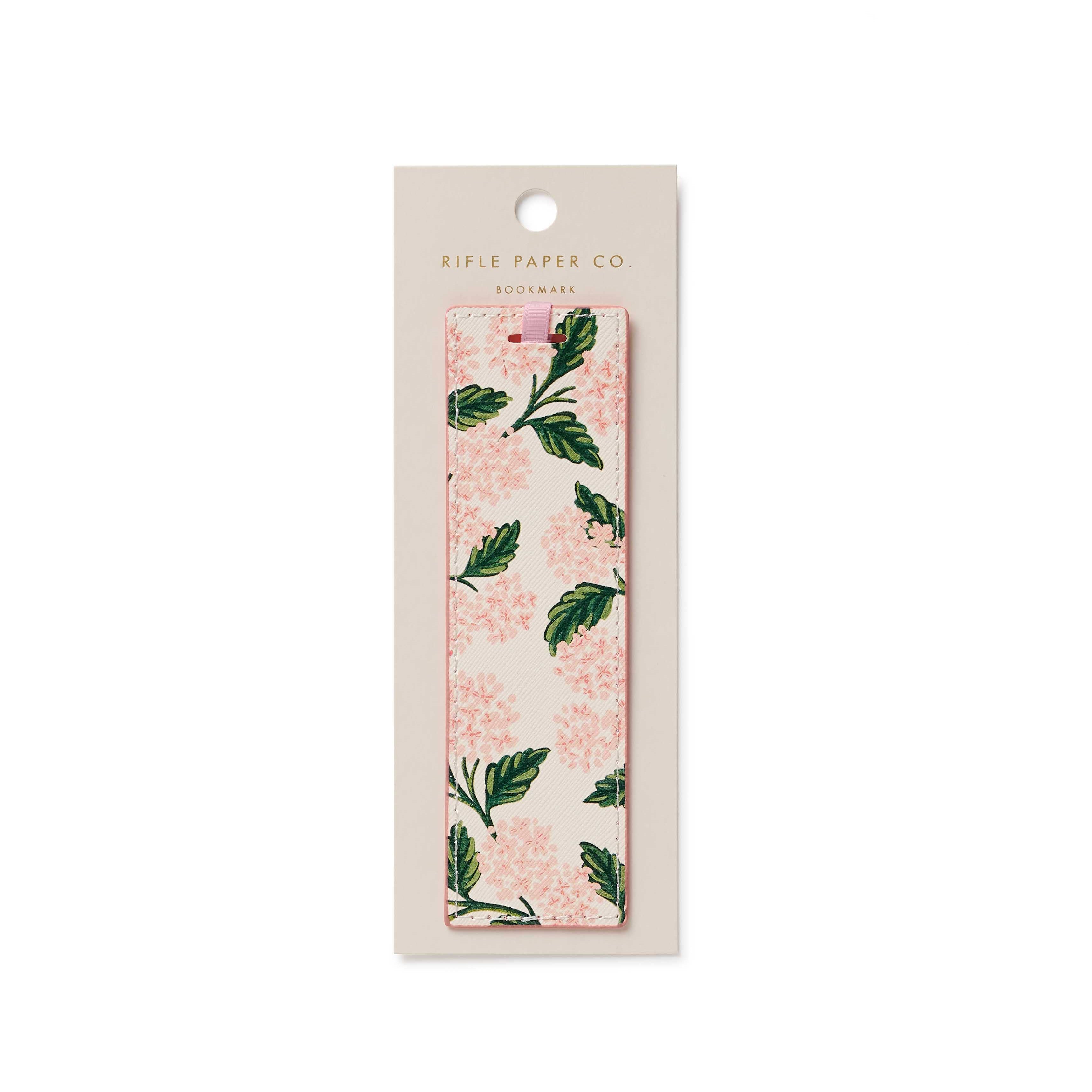 Pink Hydrangea Bookmark