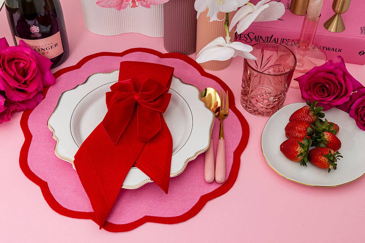 Paris Napkin Bow Set