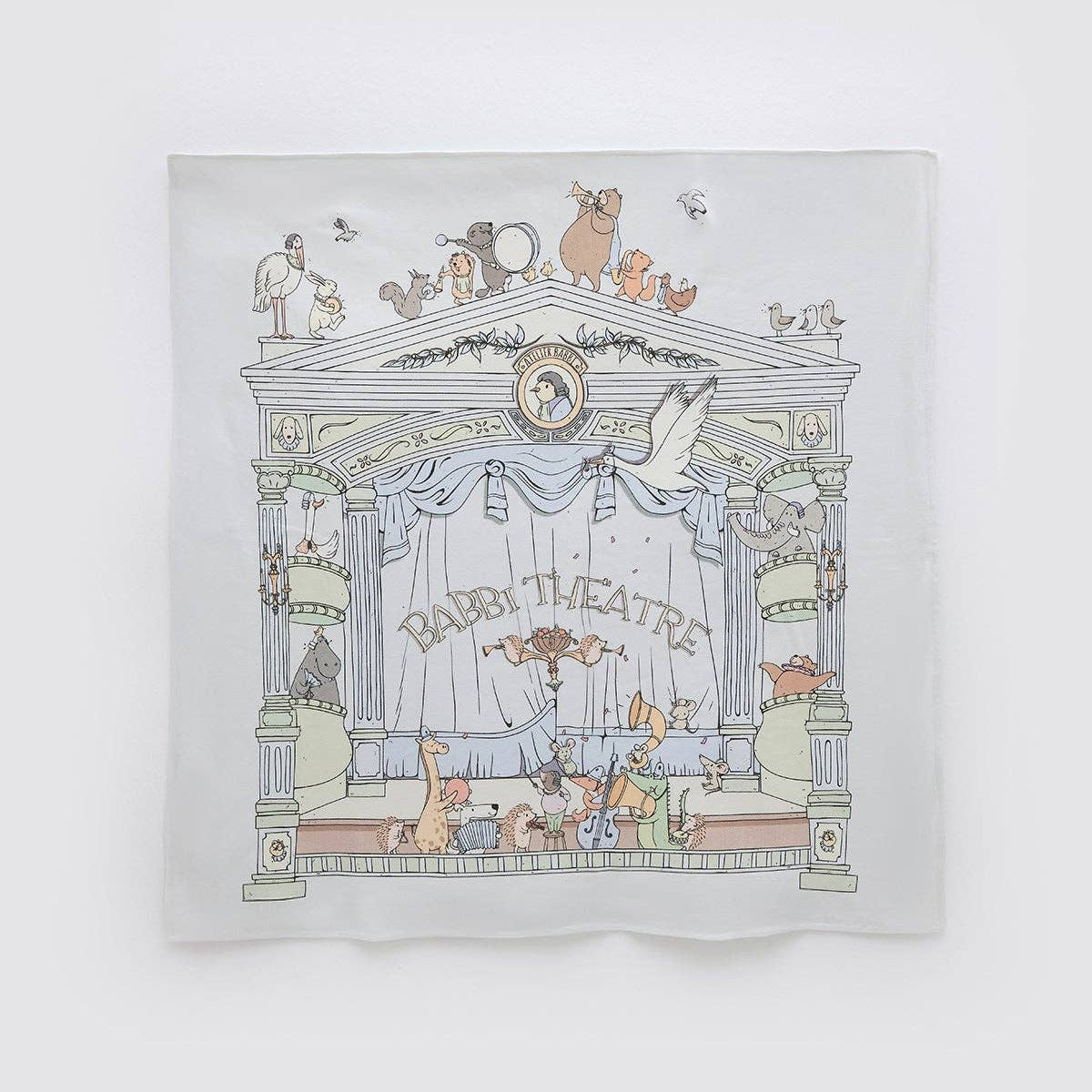 Double-Sided Theatre Baby Blanket