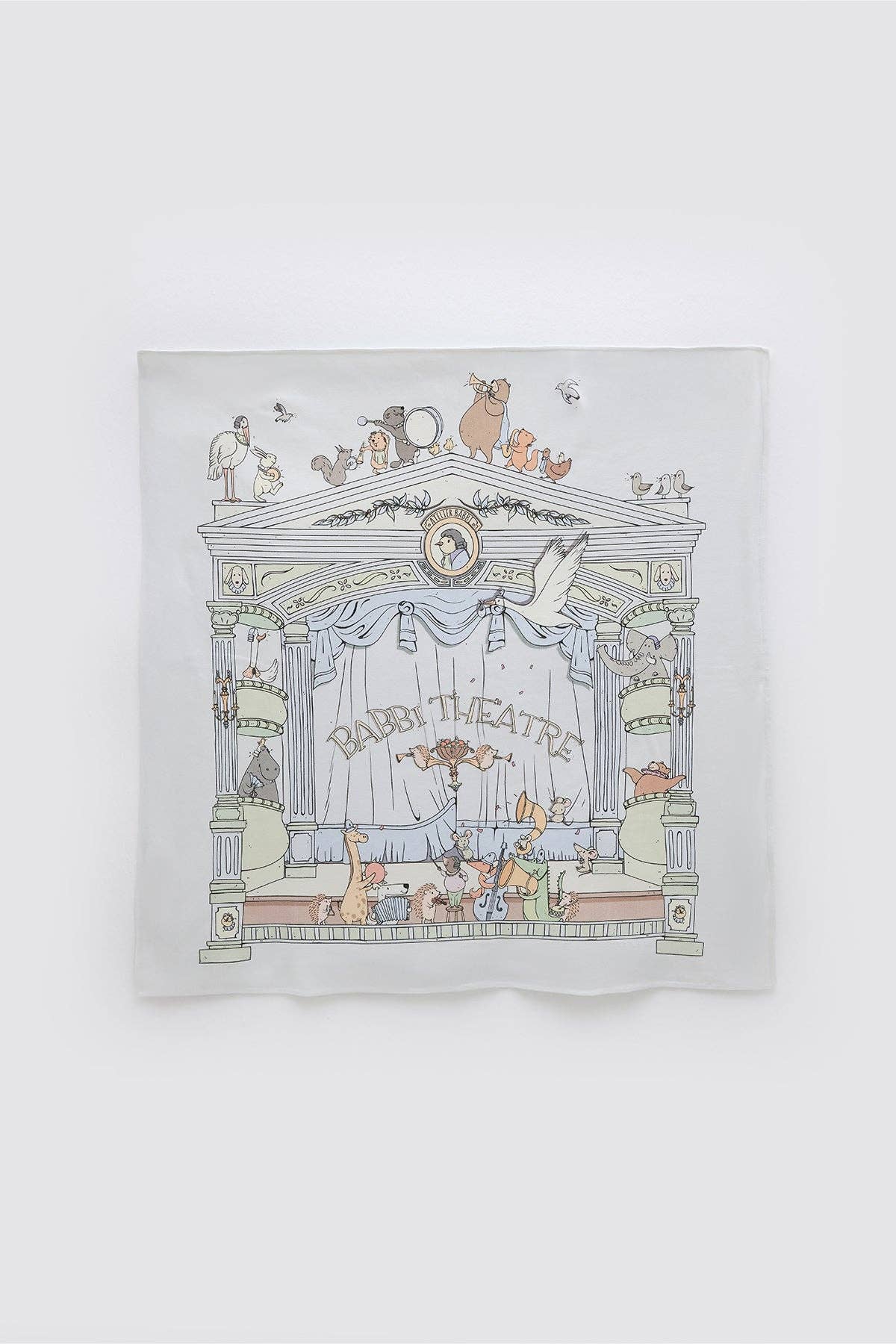 Double-Sided Theatre Baby Blanket