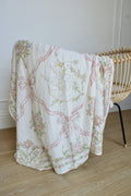 Ribbon Garden Muslin Blanket
