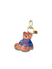 Hand-painted Teddy Bear Bag Charm