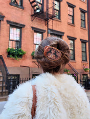 Lucky Mustang Rodeo Lay Down Claw Clip