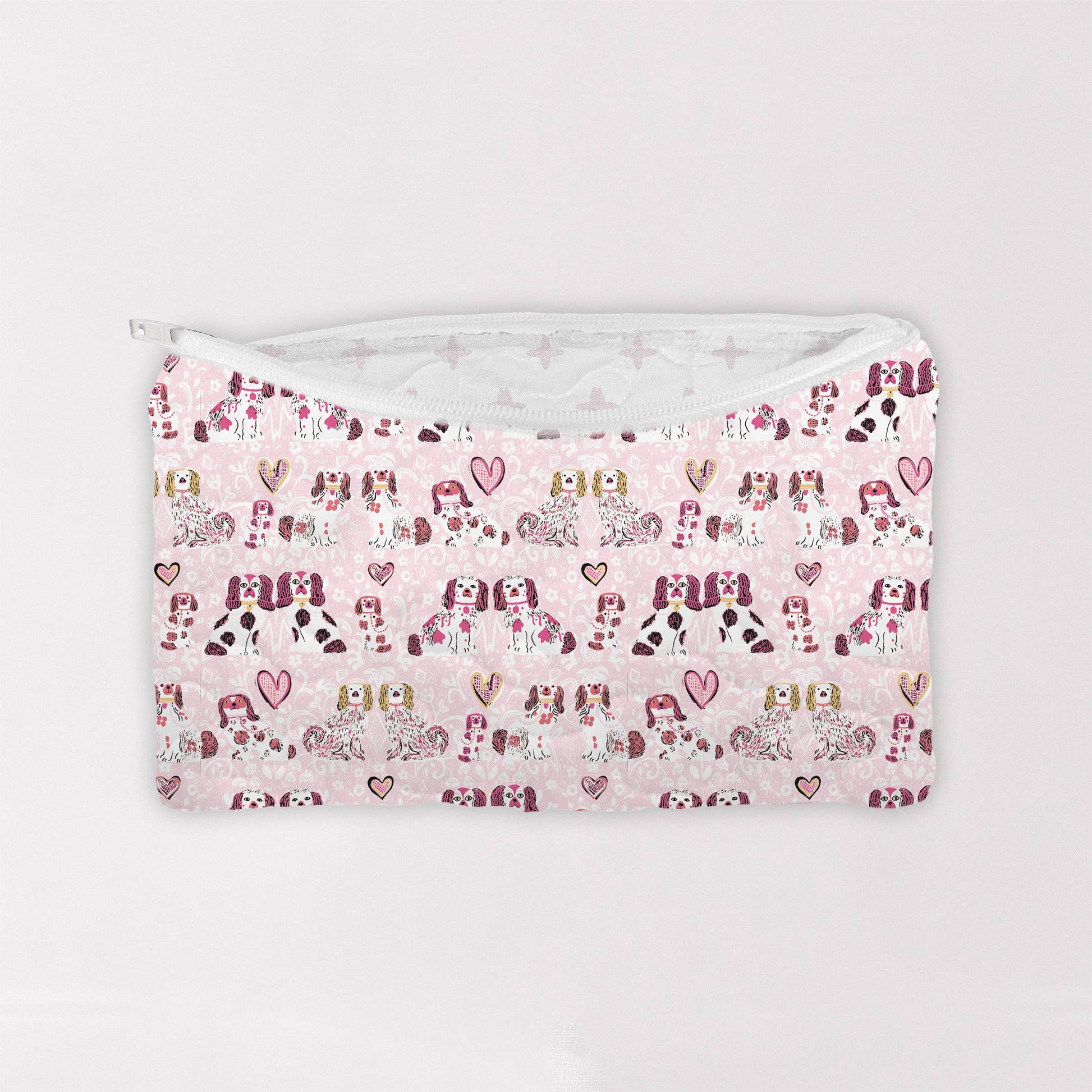 Quilted Makeup Bag