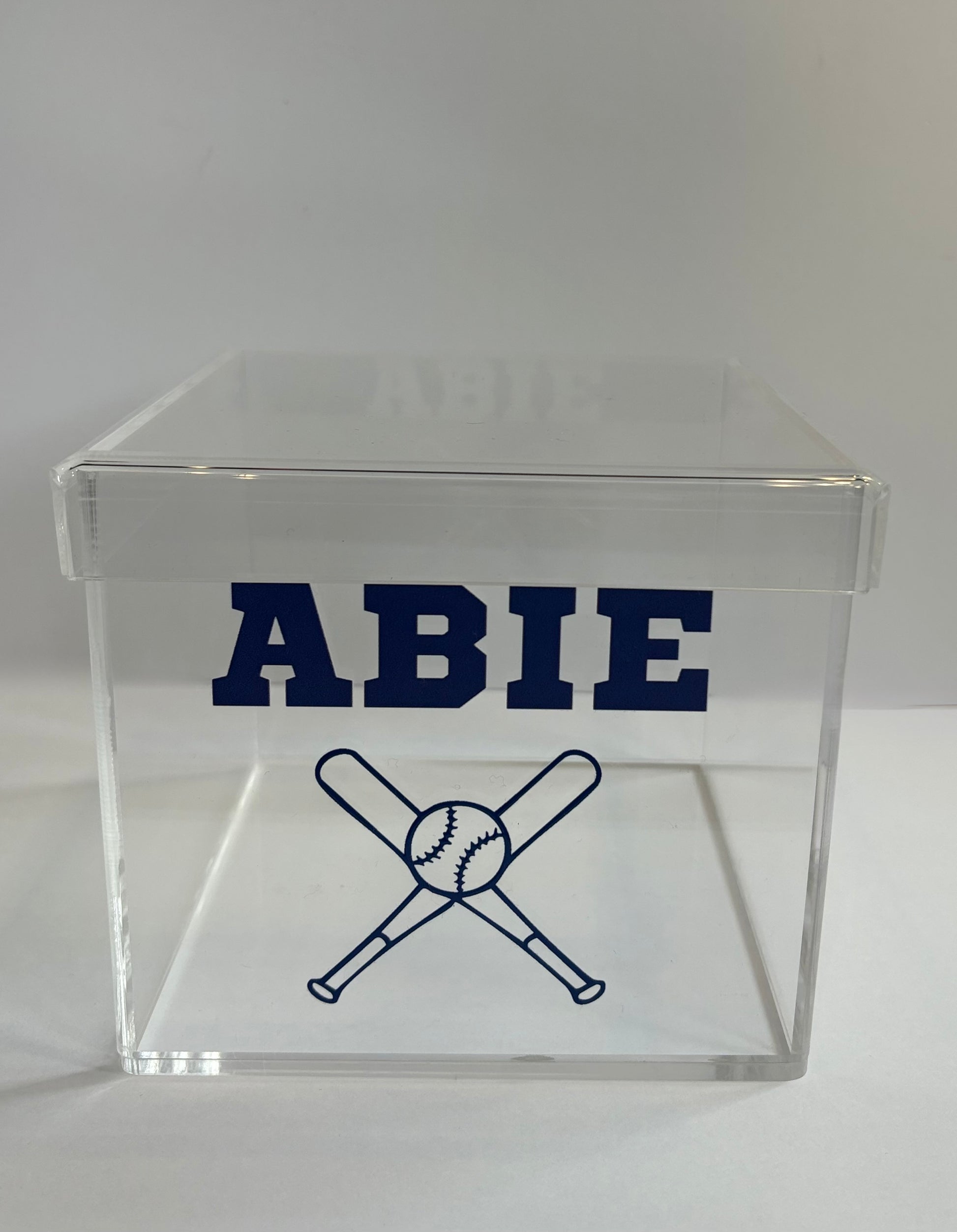 Clear Acrylic Box W/ Lid