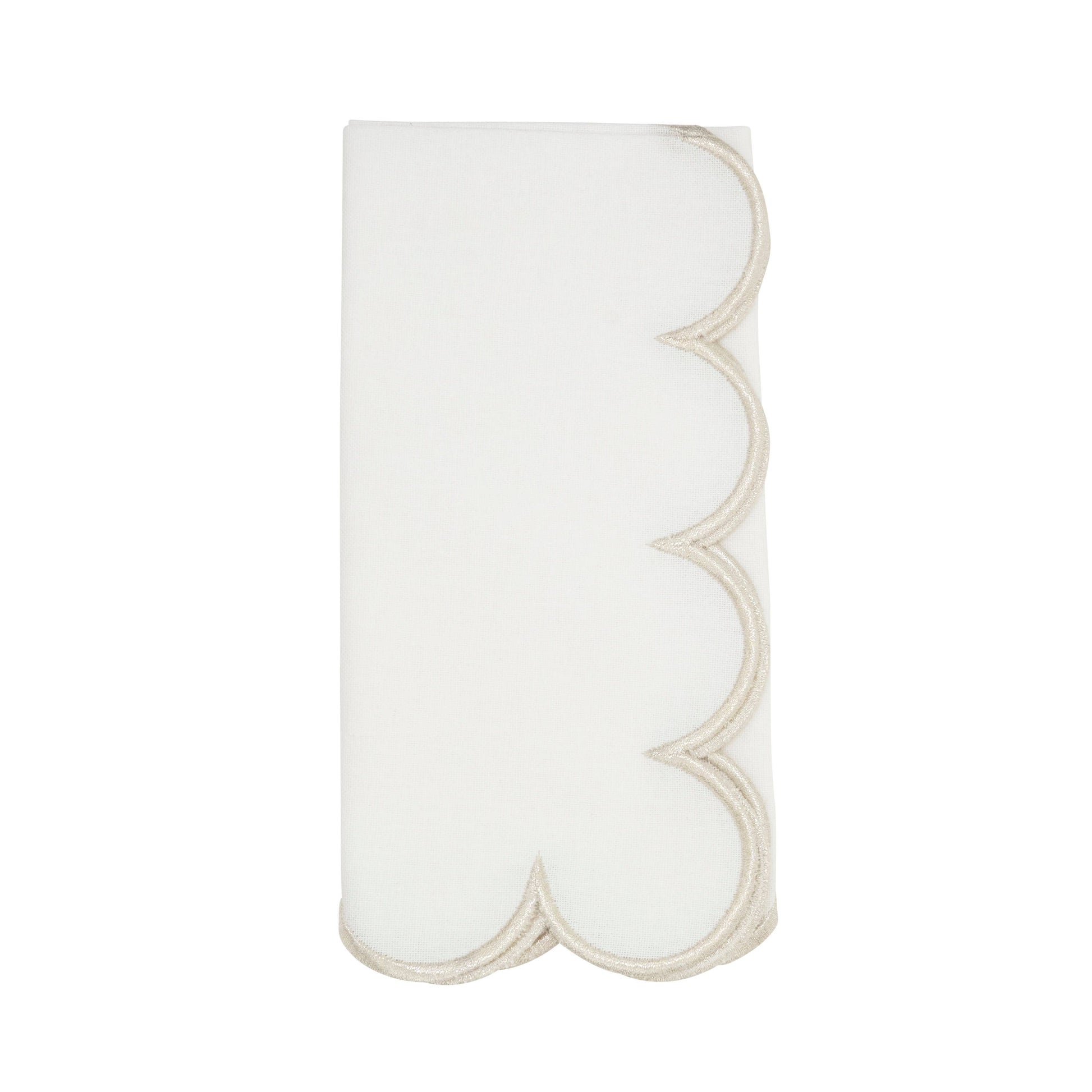 Scalloped Hem Napkin | Set of 4