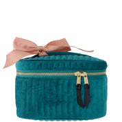 My Makeup Quilted Velvet Cosmetic Box