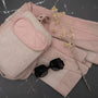 Travel Blanket Eye Mask Set
