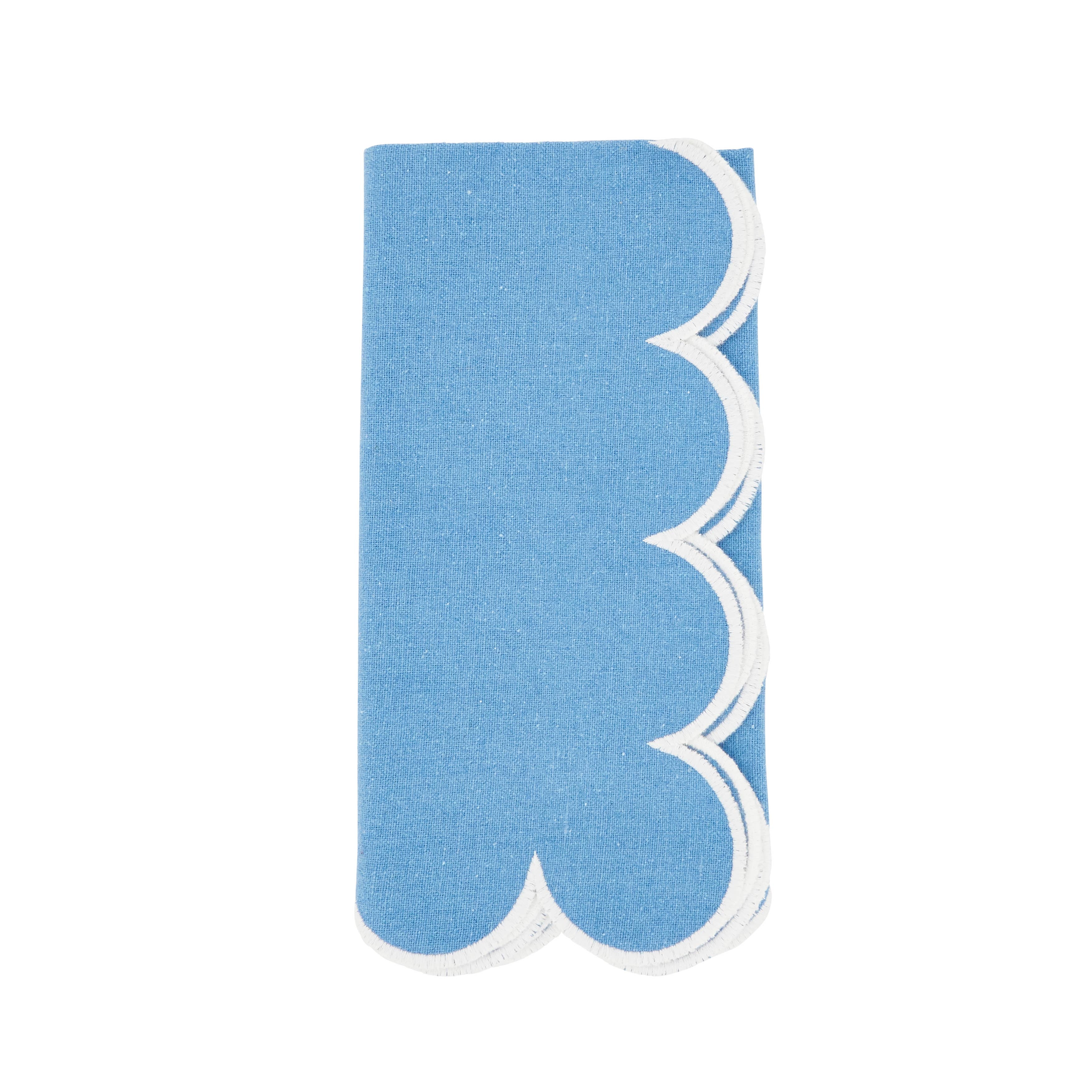 Scalloped Hem Napkin | Set of 4