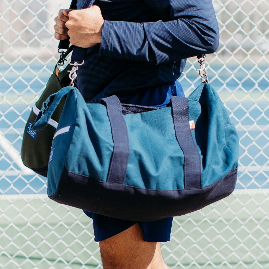 Sports Round Canvas Duffle