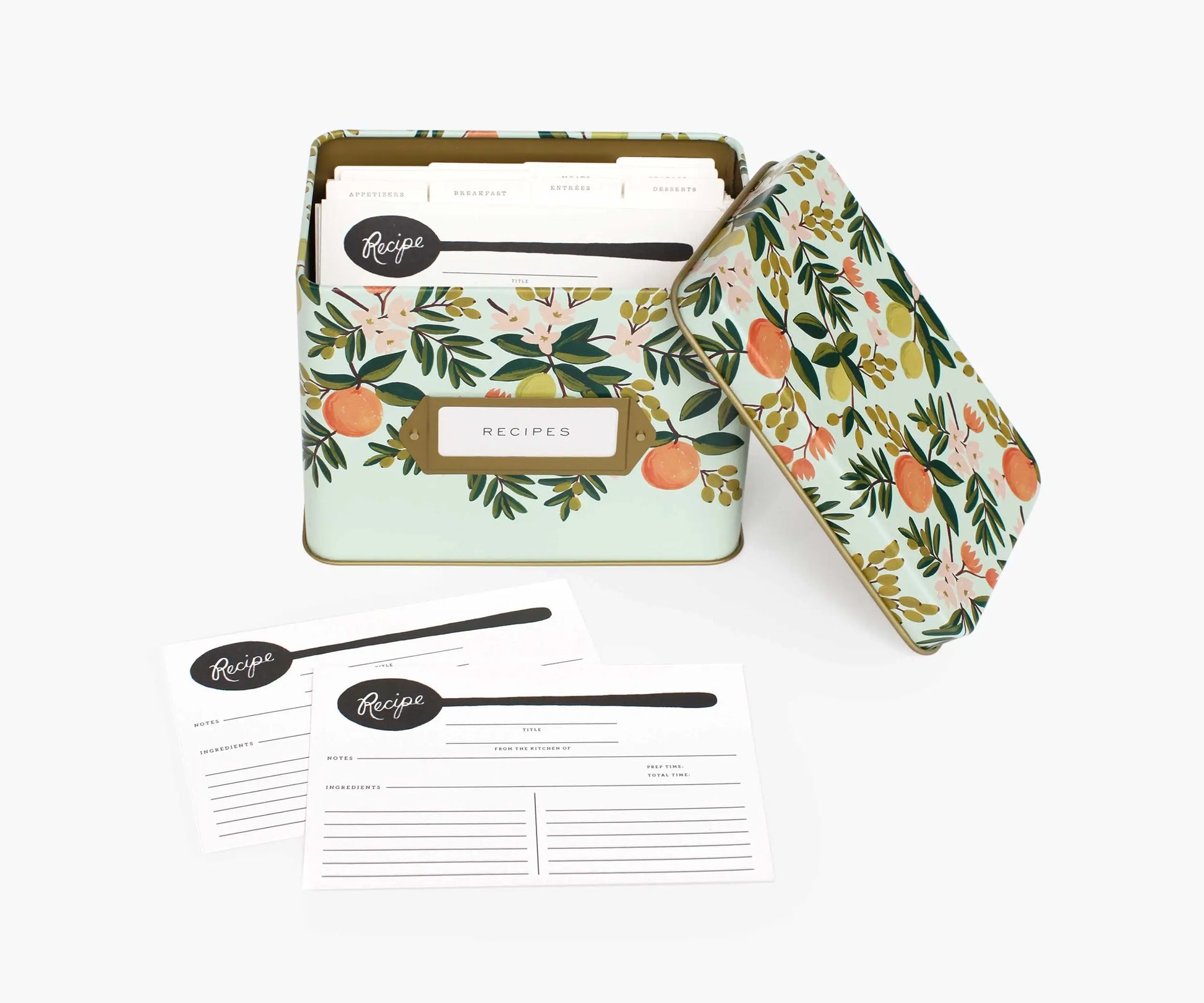 Tin Recipe Box Collection