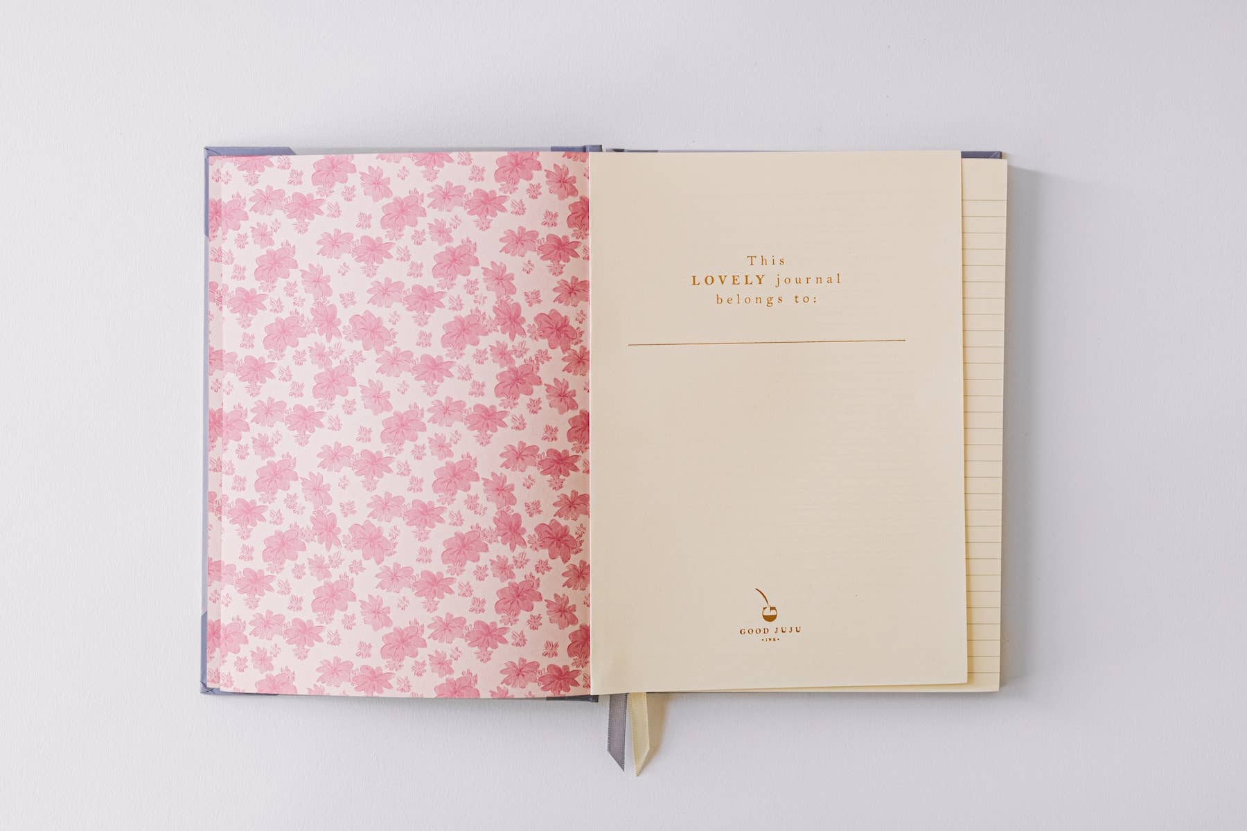 Spill the Tea Hardcover Notebook