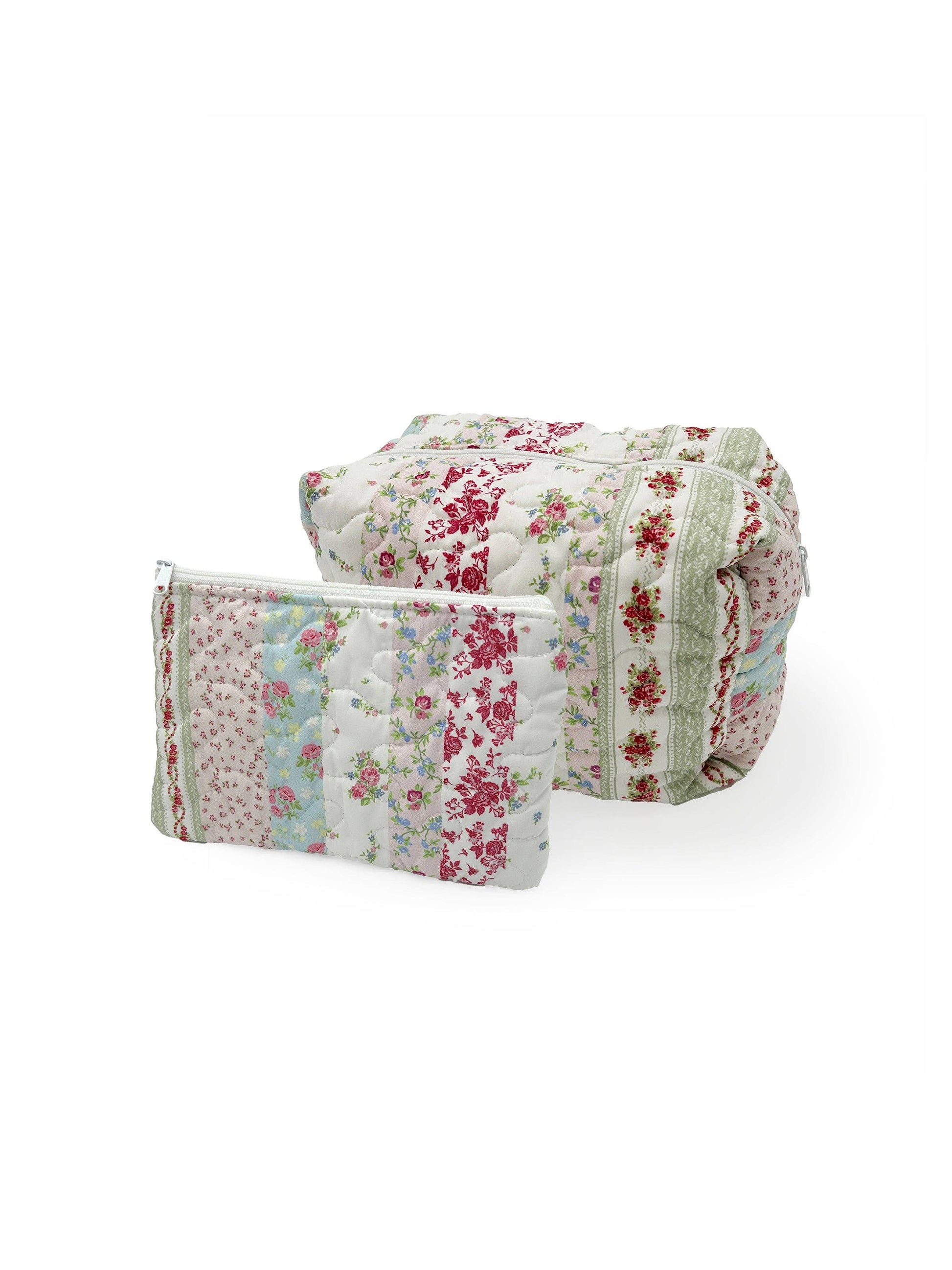 Quilted Makeup Bag