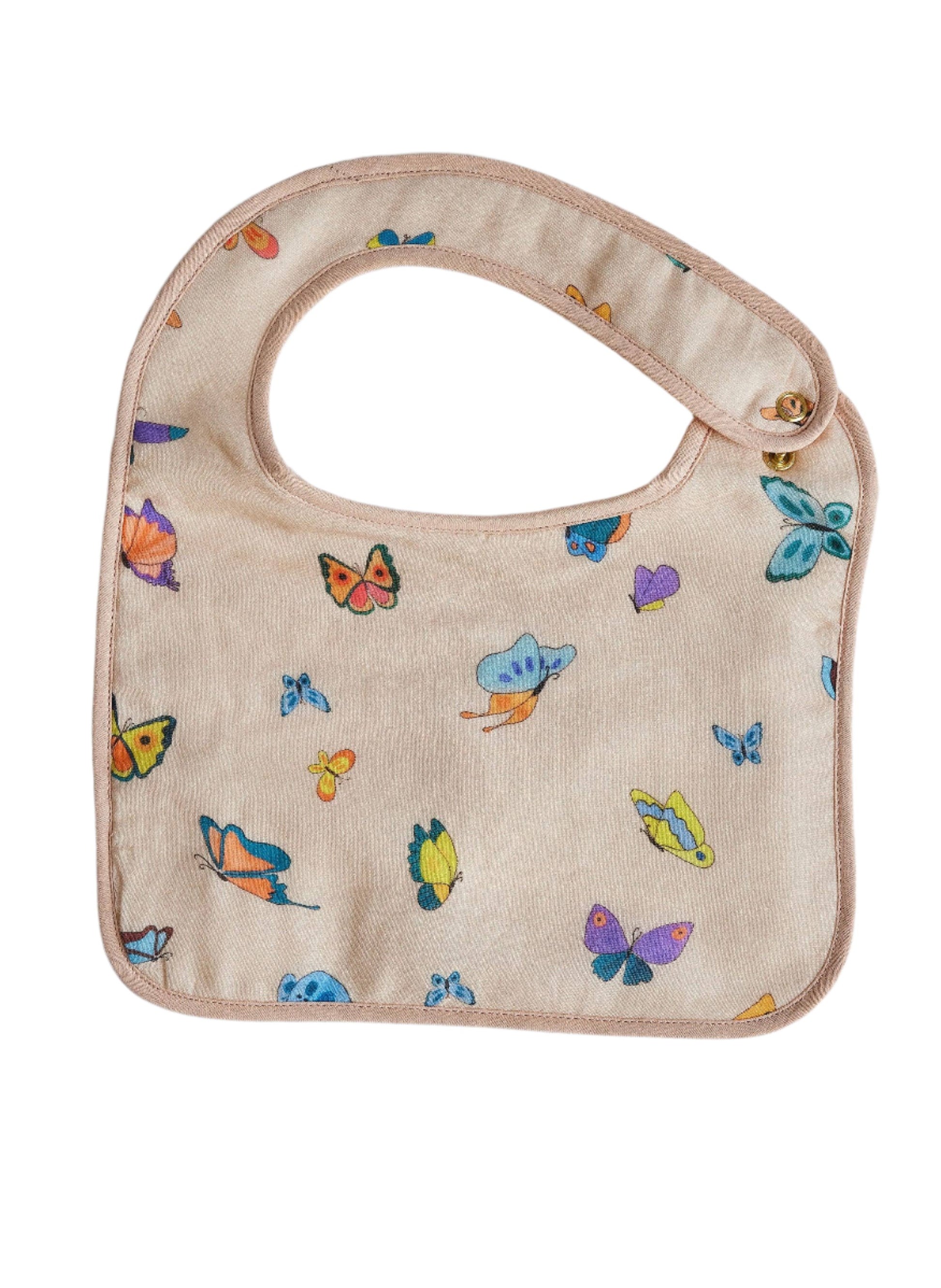 Muslin and Terry Bib