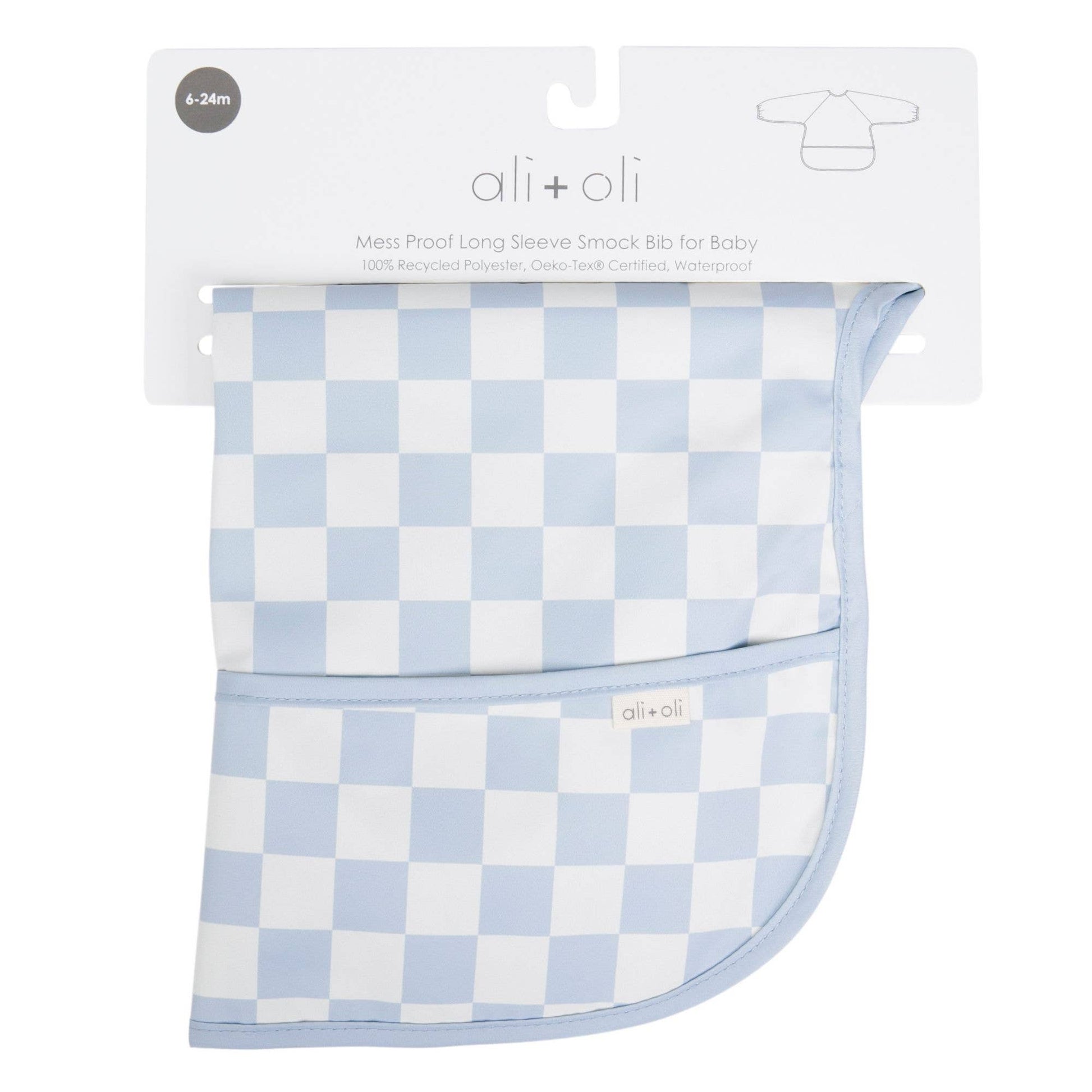 Baby & Toddler Short Sleeve Smock Bib
