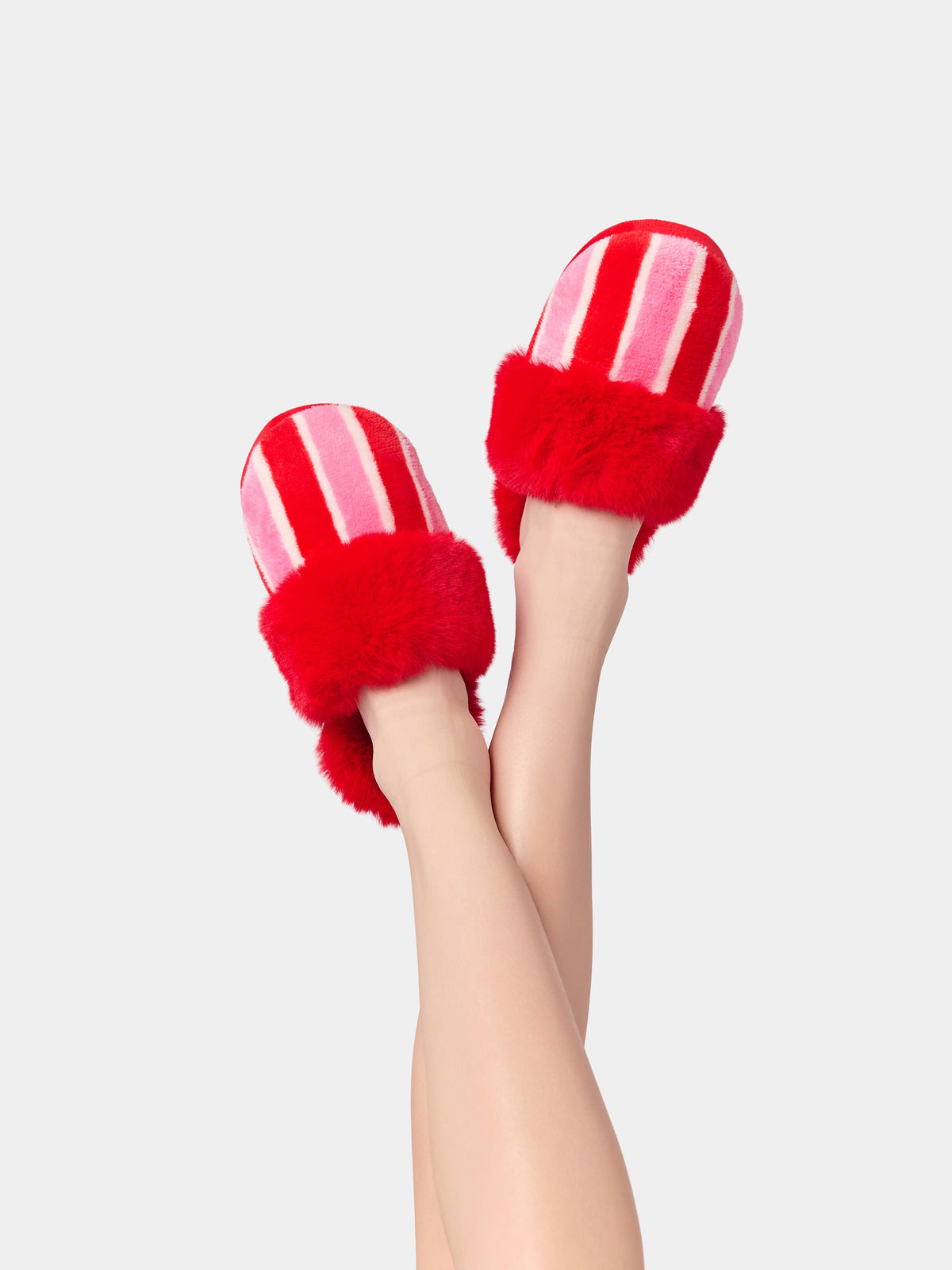HOLLY STRIPE SLIPPERS
